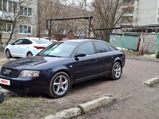 2002 Audi A6 II (C5) Рестайлинг, синий, 500000 рублей, вид 2