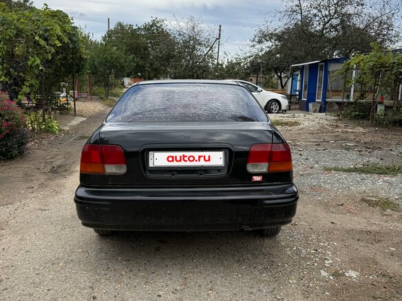 1998 Honda Civic VI, чёрный - вид 5