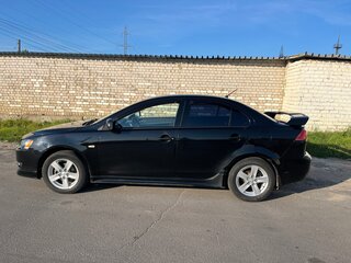 2008 Mitsubishi Lancer X, чёрный, 770000 рублей, вид 4