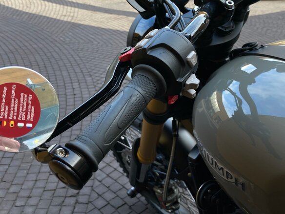2023 Triumph Scrambler, серый - вид 12