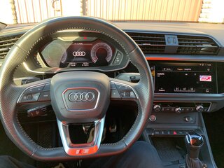 2018 Audi Q3 45 TFSI II (F3), чёрный, 3390000 рублей, вид 2