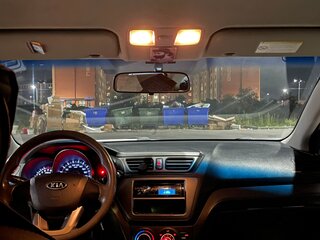 2012 Kia Rio III, чёрный, 750000 рублей, вид 4