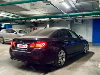 2015 BMW 5 серии 520d VI (F10/F11/F07) Рестайлинг, синий, 2700000 рублей, вид 3