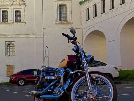2007 Harley-Davidson Sportster 1200, красный, 699900 рублей, вид 2
