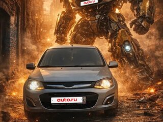 2014 Lada (ВАЗ) Kalina II, голубой, 280000 рублей, вид 1