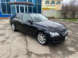 2007 Toyota Mark X I Рестайлинг, чёрный, 1100000 рублей, вид 1