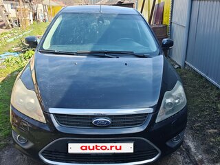 2009 Ford Focus II Рестайлинг, чёрный, 750000 рублей, вид 1