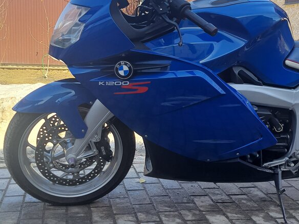 2005 BMW K 1200 S, синий, 600000 рублей - вид 6