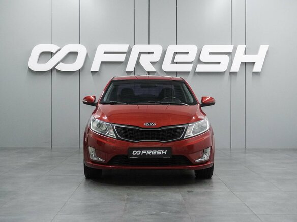 2013 Kia Rio 4-speed III, красный - вид 2