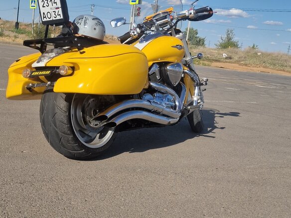 2008 Suzuki Boulevard M109R, жёлтый, 1130000 рублей - вид 11