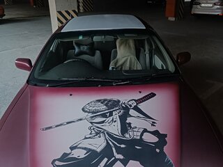 2000 Nissan Presea II, красный, 250000 рублей, вид 2