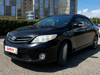 2011 Toyota Corolla X (E140, E150) Рестайлинг, чёрный, 1049000 рублей, вид 1