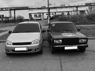 2006 Lada (ВАЗ) Kalina I, бежевый, 154999 рублей, вид 2