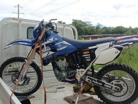2004 Yamaha WR250F, синий, 430000 рублей, вид 1