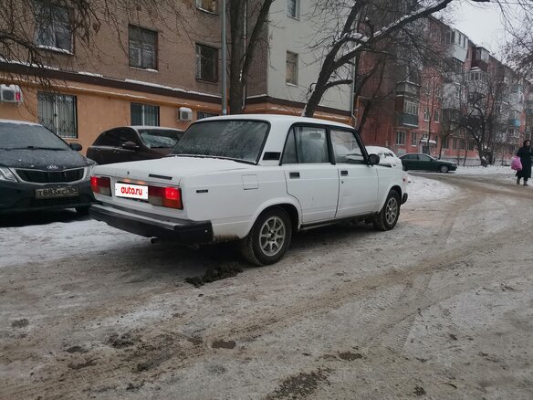 2000 Lada (ВАЗ) 2107, белый, 120000 рублей - вид 17