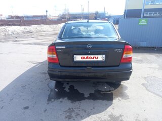 2001 Opel Astra G, чёрный, 150000 рублей, вид 4