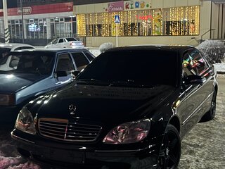 2001 Mercedes-Benz S-Класс 430 Long IV (W220), чёрный, 1250000 рублей, вид 1