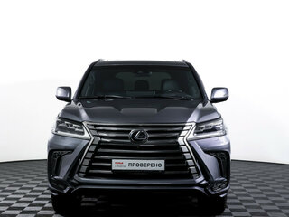 2017 Lexus LX 570 III Рестайлинг 2, серебристый, 9108000 рублей, вид 2