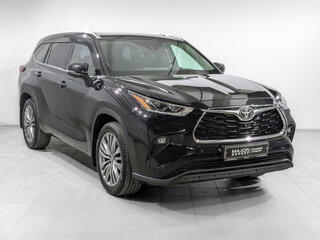 2023 Toyota Highlander IV (XU70), чёрный, 4165000 рублей, вид 3