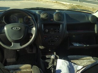 2012 Lada (ВАЗ) Granta I, серебристый, 340000 рублей, вид 5