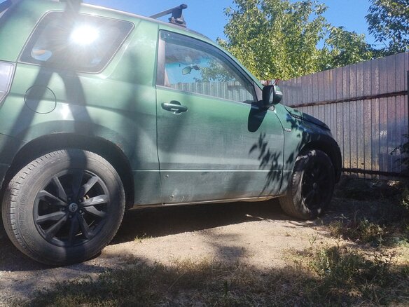2008 Suzuki Grand Vitara II, зелёный, 800000 рублей - вид 2