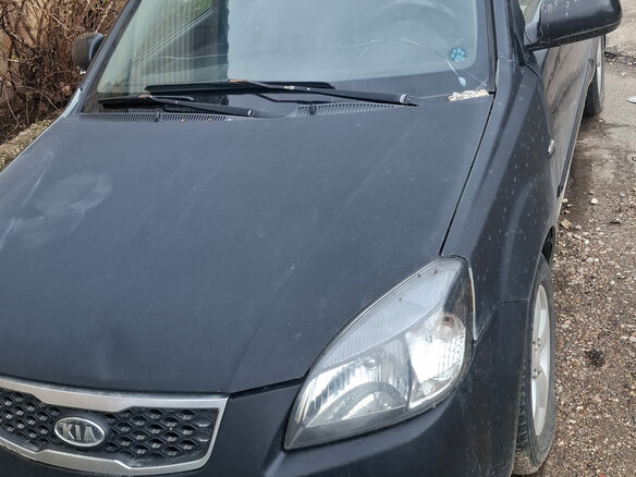 2010 Kia Rio II Рестайлинг, чёрный, 350000 рублей - вид 1