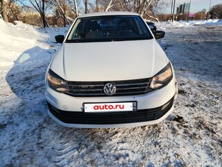 2019 Volkswagen Polo V Рестайлинг, белый, 630000 рублей, вид 5