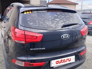 2014 Kia Sportage III Рестайлинг, чёрный, 1470000 рублей, вид 3