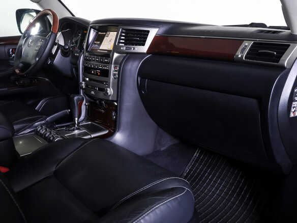 2012 Lexus LX 570 III Рестайлинг, чёрный, 4300000 рублей - вид 9