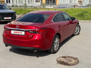 2018 Mazda 6 III (GJ) Рестайлинг, красный, 1420000 рублей, вид 4
