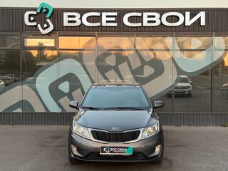 2013 Kia Rio III, серый, 765000 рублей, вид 5