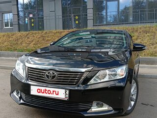 2014 Toyota Camry VII (XV50), чёрный, 1750000 рублей, вид 2