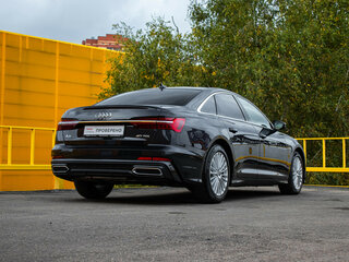 2019 Audi A6 40 TDI V (C8), синий, 3299999 рублей, вид 4