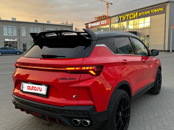 2023 Geely Coolray I Рестайлинг, красный - вид 3
