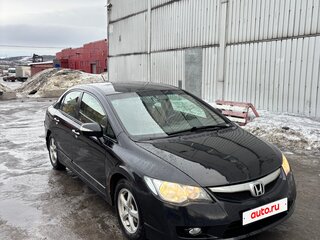 2009 Honda Civic Hybrid VIII, чёрный, 590000 рублей, вид 2