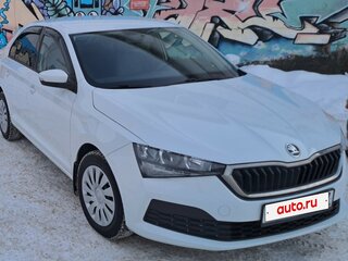 2021 Skoda Rapid II, белый, 1600000 рублей, вид 4