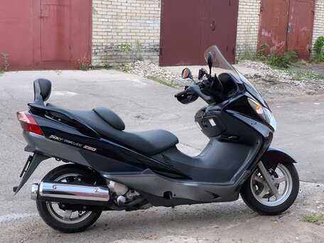 2004 Suzuki Burgman (SkyWave) 250, чёрный, 230000 рублей, вид 5