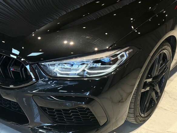 2022 BMW M8 Competition I (F91/F92/F93) Рестайлинг, синий - вид 12