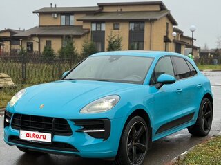 2019 Porsche Macan I Рестайлинг, голубой, 4800000 рублей, вид 1