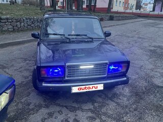 2004 Lada (ВАЗ) 2107, фиолетовый, 160000 рублей, вид 2