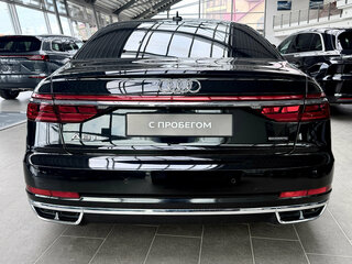 2018 Audi A8 Long 55 TFSI IV (D5), чёрный, 5600000 рублей, вид 5
