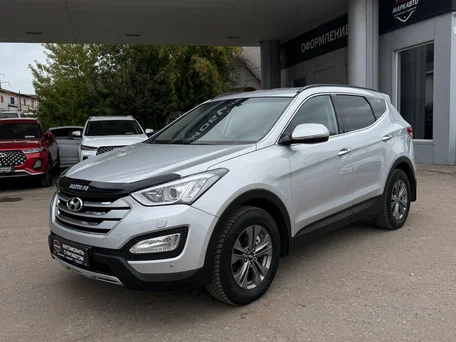 2014 Hyundai Santa Fe III, серый, 1890000 рублей, вид 1