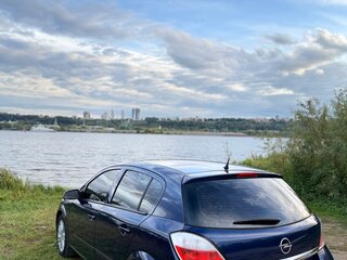 2006 Opel Astra H Рестайлинг, синий, 450000 рублей, вид 3