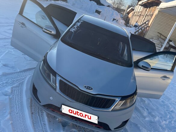 2013 Kia Rio 4-speed III, серый, 650000 рублей - вид 22
