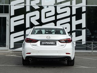 2017 Mazda 6 III (GJ) Рестайлинг, белый, 1712400 рублей, вид 4