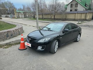 2007 Mazda 6 II (GH), чёрный, 1250000 рублей, вид 3