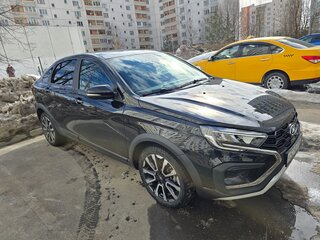2024 Lada (ВАЗ) Vesta Cross I Рестайлинг (NG), чёрный, 1600000 рублей, вид 2