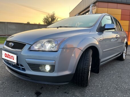 2007 Ford Focus II, голубой, 450000 рублей, вид 1