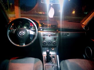 2007 Mazda 3 I (BK) Рестайлинг, красный, 395000 рублей, вид 4
