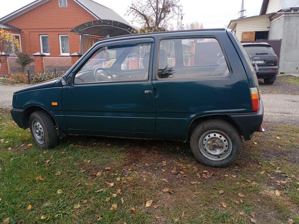 2002 Lada (ВАЗ) 1111 Ока, зелёный, 190000 рублей - вид 5